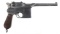 MAUSER C96 COMMERCIAL 7.63MM BROOMHANDLE PISTOL