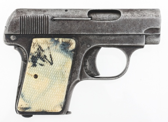 1919 COLT MODEL 1908 HAMMERLESS .25 ACP CAL PISTOL