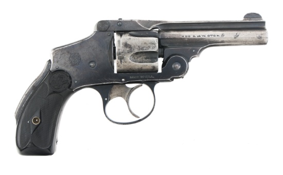 S&W SAFETY HAMMERLESS 5TH MODEL .38 CAL REVOLVER
