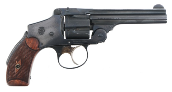 S&W SAFETY HAMMERLESS 5TH MODEL .38 CAL REVOLVER