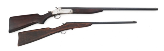 STEVENS 1929 20 GA SHOTGUN & MODEL 11 JUNIOR RIFLE