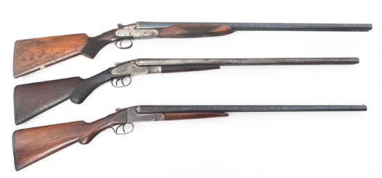 DOUBLE BARREL SHOTGUNS FOR PARTS OR REPAIR