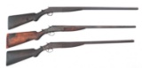 SINGLE SHOT SHOTGUNS FOR PARTS OR REPAIR