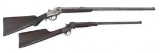 HOPKINS & ALLEN AND STEVENS SINGLE SHOT RIFLES