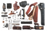 HOLSTERS AND FIREARM PARTS BONANZA LOT