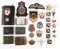 COLD WAR WORLD MILITARY INSIGNIA & BUCKLE LOT