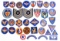 WWII - POST WAR USAAF & USAF PATCH LOT OF 34