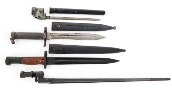19th C. - COLD WAR WORLD MILITARY BAYONET LOT OF 4