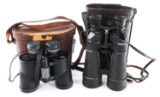 WWII - COLD WAR US & GERMAN BINOCULAR & CASE LOT