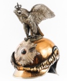 WWI PRUSSIAN GARDE DU CORPS NCO / EM HELMET