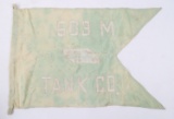 WWII US ARMY 603rd MEDIUM TANK CO. GUIDON