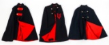 WWII US STATE NURSING SCHOOL CAPE LOT OF 3