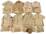 COLD WAR US ARMY KHAKI SHIRTS / TROUSERS & SHORTS