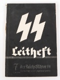WWII GERMAN SS LEITHEFT BOOKLET