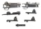 MAUSER RECEIVERS AND ENFIELD PARTS LOT