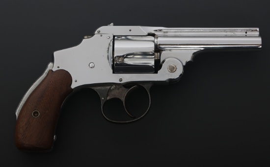 S&W SAFETY HAMMERLESS 2nd MODEL .38 CAL REVOLVER