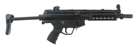 H&K MODEL MP5 9mm CALIBER SHORT BARRELED RIFLE NFA