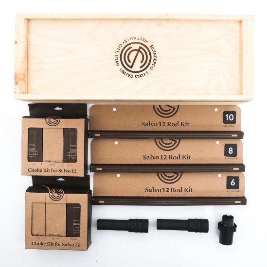 SILENCERCO LLC MODEL SALVO12 12 GAUGE SILENCER