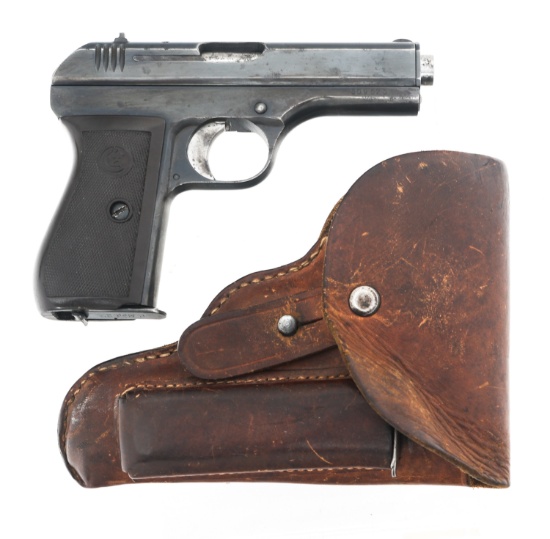 WWII GERMAN CZ MODEL vz 27 7.65mm CALIBER PISTOL