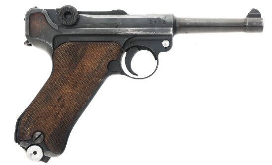 1917 DWM MODEL 1914 9mm CALIBER LUGER PISTOL