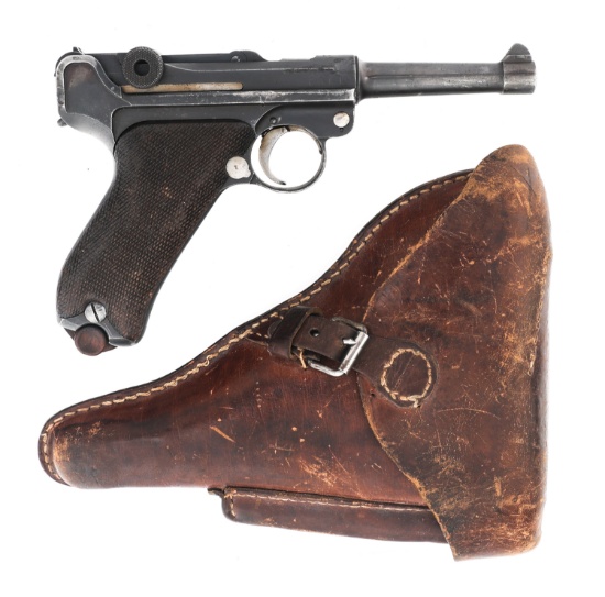 1911 GERMAN ERFURT P08 9x19mm CAL LUGER PISTOL