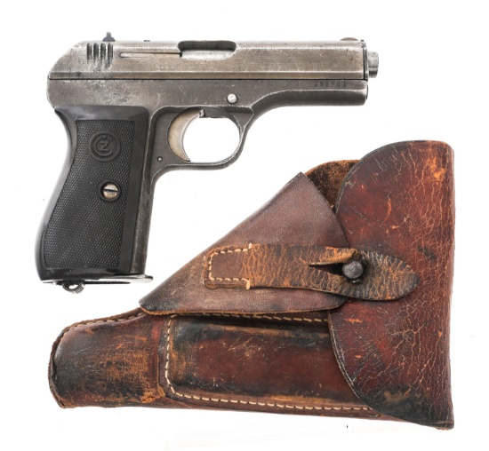 WWII GERMAN CZ fnh Vz 27 7.65mm CALIBER PISTOL