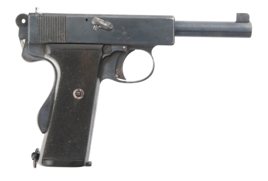 1913 WEBLEY & SCOTT SELF LOADING PISTOL .455 CAL