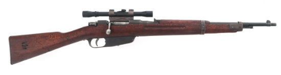 1940 ITALIAN TERNI MODEL 91/38 6.5mm CALIBER RIFLE