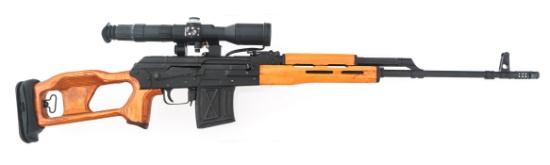 ROMANIAN MODEL FPK PSL RIFLE WITH SNIPER SCOPE