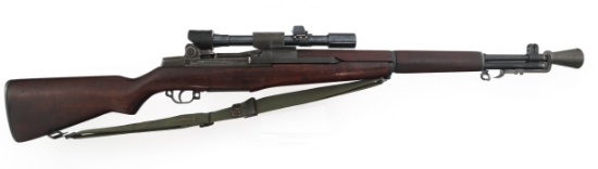US SPRINGFIELD MODEL M1D GARAND 30-06 SNIPER RIFLE