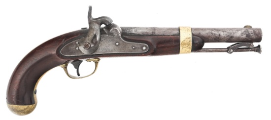 1852 US ASTON MODEL 1842 .54 CALIBER PISTOL