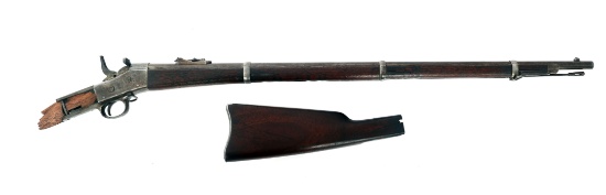 NY STATE REMINGTON No 1 ROLLING BLOCK RIFLE