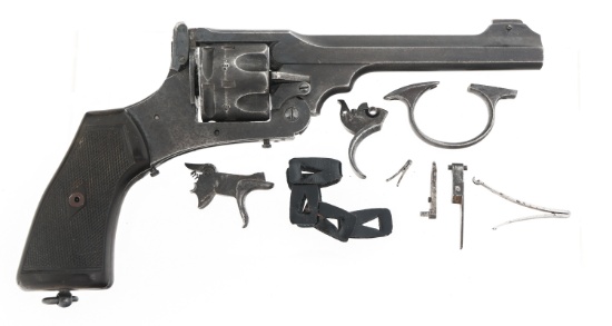 WEBLEY MARK VI REVOLVER FOR PARTS OR REPAIR