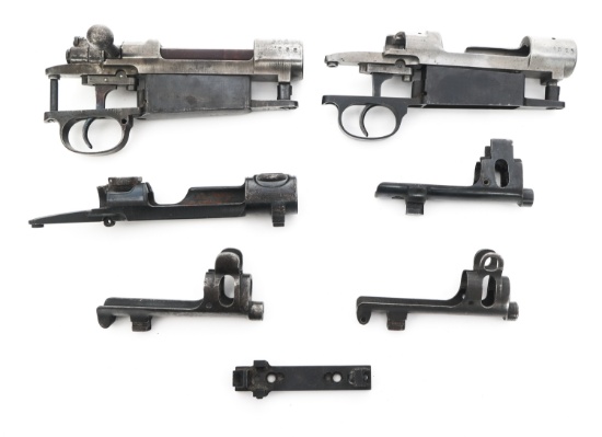 MAUSER RECEIVERS AND ENFIELD PARTS LOT