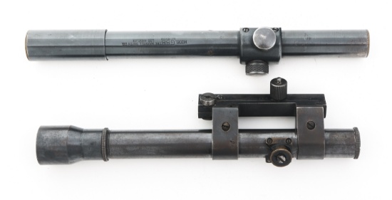 CALIFORNIA RIFLE SCOPE LOT OF 2