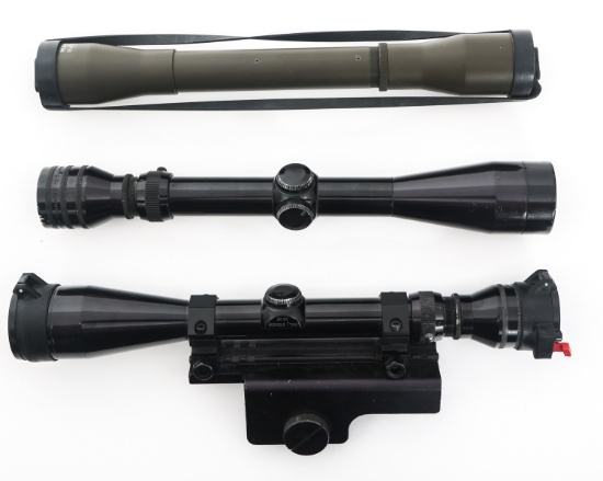 RIFLE SCOPES LOT OF 3