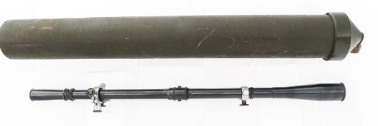 J.W. FECKER 3/4" TARGET RIFLE SCOPE
