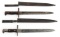 US ARMY MODEL 1892 KRAG BAYONET LOT OF 2