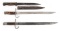 19TH C. - WWII WORLD MILITARY BAYONET LOT OF 3