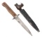 WWII GERMAN LUFTWAFFE BOOT KNIFE by CLEMENS & JUNG