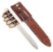 WWII SHIPLEY KNUCKLE FIGHTING KNIFE & SHEATH
