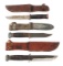 WWII ERA US FIGHTING KNIFE LOT OF 3