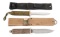 COLD WAR - GULF WAR DP-4DS & PG-5 EK KNIVES