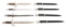 MINI BAYONET LETTER OPENER LOT OF 8