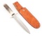 ENEDINO DE LEON STILETTO KNIFE W/ SHEATH