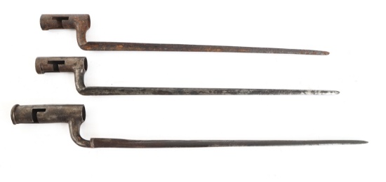 18th - 19th C. US & BRITISH SOCKET BAYONET LOT