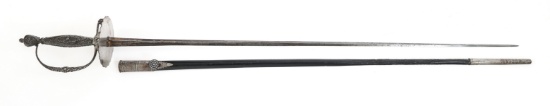 18th C. - WWI BRITISH MOURNING SWORD