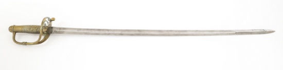 SPANISH GUARDIA CIVIL MODEL 1865 NCO SWORD