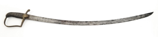 WAR OF 1812 US MILITIA ACID ETCHED CAVALRY SABER