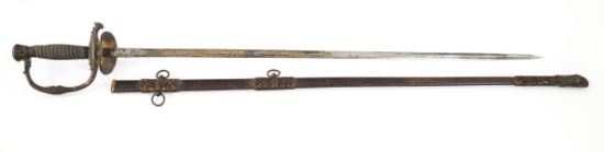 US M1860 STAFF & FIELD OFFICER SWORD